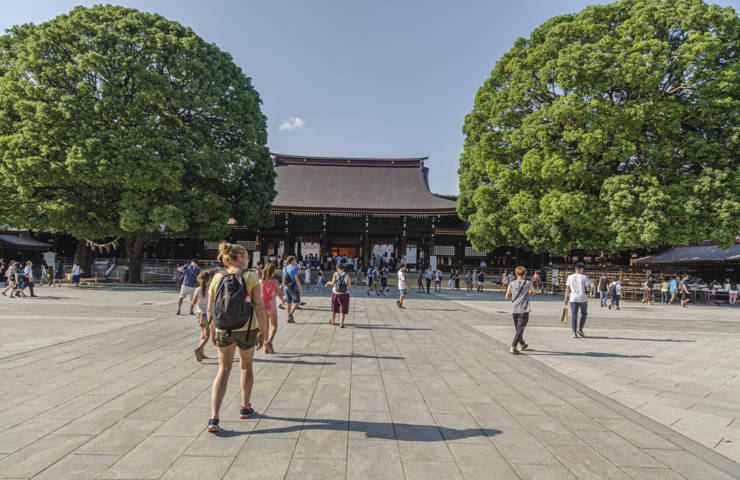 101 - Tokyo - barrio de Shibuya - santuario de Meiji-jingu